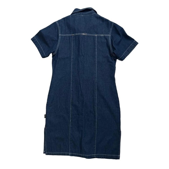 Jean midi mini dress - Picture 2 of 4